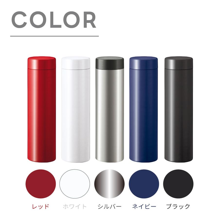 Stainless Steel Thermos Drink Bottle, 430ml530ml Vacuum-Resistant Double-Walled Thermos, Insulated for Hot or Cold Drinks, Slim Design, Perfect Gift