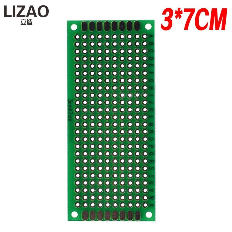 9x15 8x12 7x9 6x8 5x7 4x6 3x7 2x8 cm Doppelseitig Prototyp DIY Universal Gedruckte Schaltung PCB Platine Protoboard Für Arduino