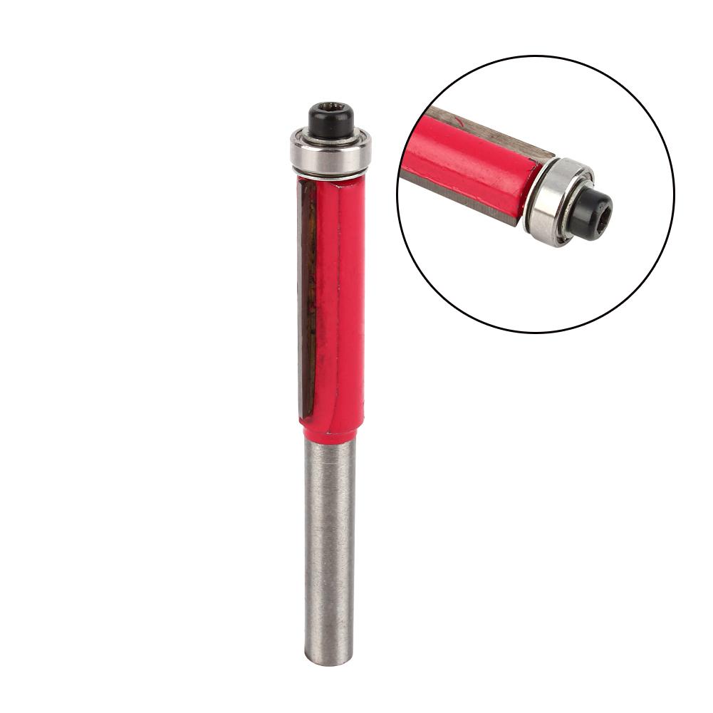 Holdbar 14" Ende Doble Spor Rett Skaft Kantfres Jevn Kantfres Verktøy