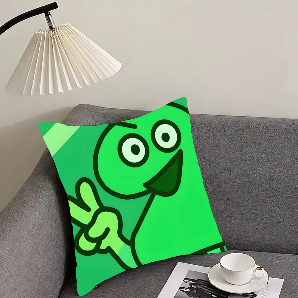 Battle For Dream Island Cartoon Cushion Cover Pillowcase Ultra Soft Skin Friendly Fabric Cloud Like Comfort & Concealed Zipper