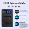 Fast Charging LCD Micro USB Charger for Olympus D750, SH21, SP800UZ Camera