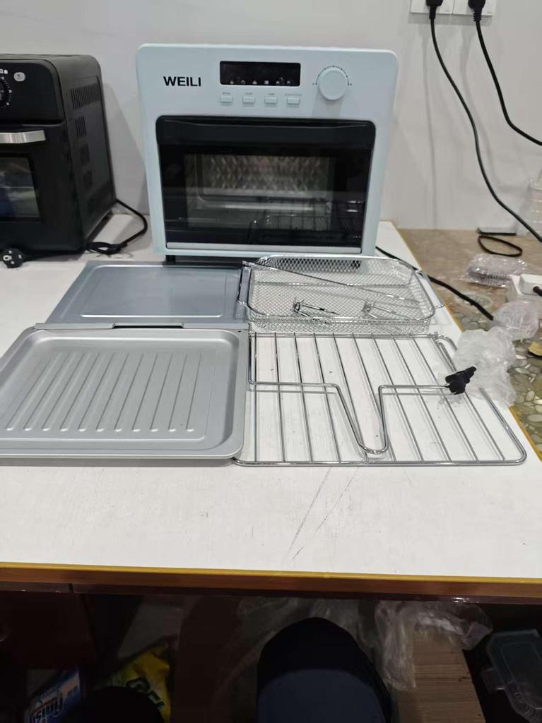US Standard 110V Cyclone Air Fryer Oven with Taiwan Plug, Large Capacity Electric Oven
