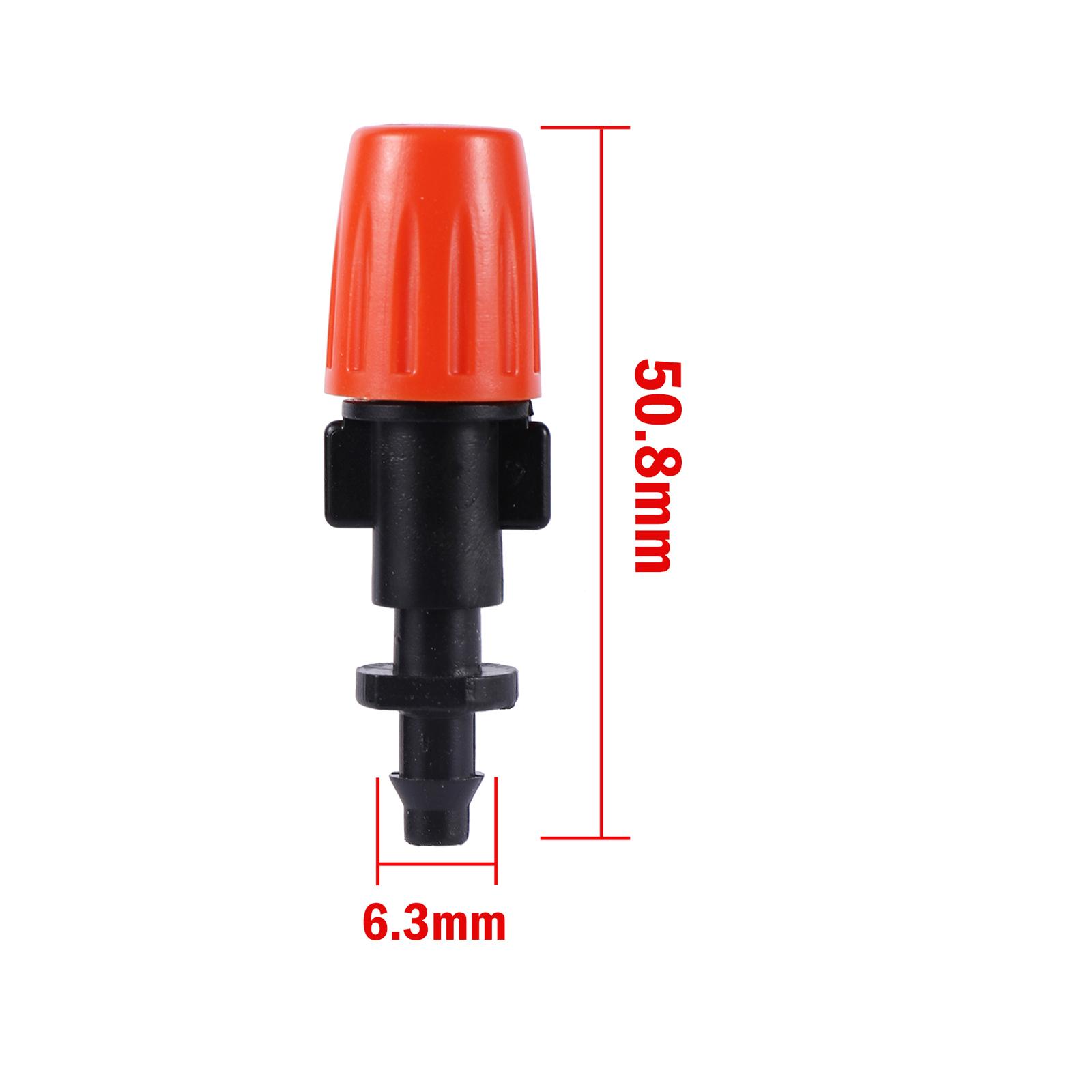 

12 Types Adjustable Atomizing Nozzle Kits Garden Greenhouse Micro Irrigation Atomization Cooling Dust Removal Sprinkler 20 Sets