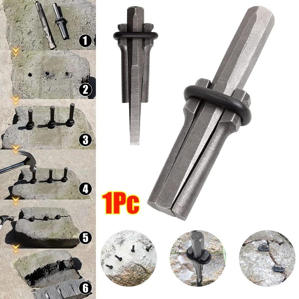 Wedge Rock Splitters Multipurpose Stone Splitting New Hand Tools  Concrete