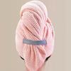 Hair Drying Towel, High-Density Coral Velvet Fabric Hair Wrap, Large Size Super Absorbent Hair Towel for Curly Hair
