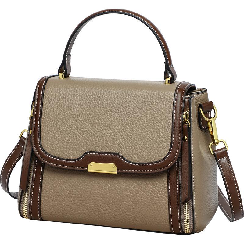 New Versatile Crossbody Bag Handbag Fashion Genuine Leather High-quality Niche Shoulder Bag