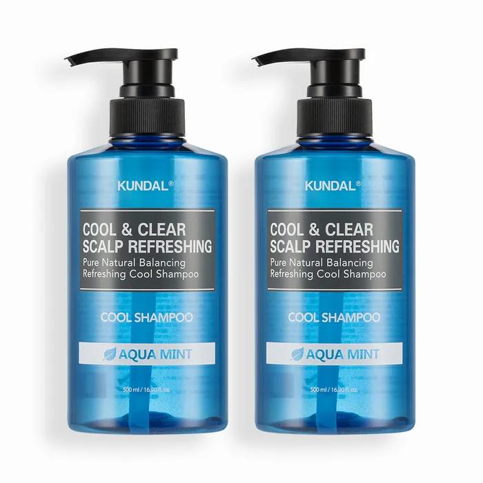 Cool & Clear Scalp Refreshing Cool Shampoo 500ml Aqua Mint 2