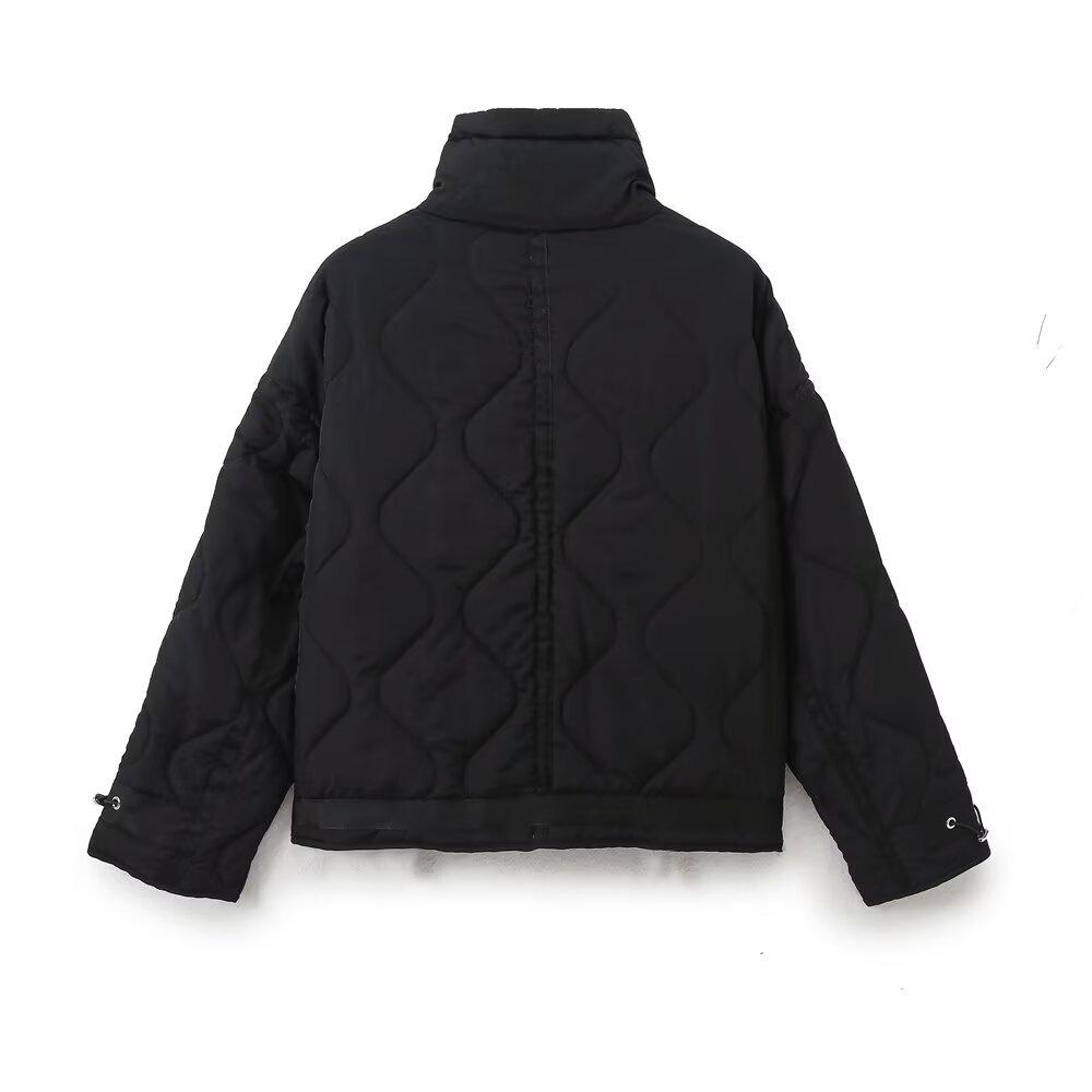 Autumn 2024 Women's European & American Style Versatile Cotton Jacket