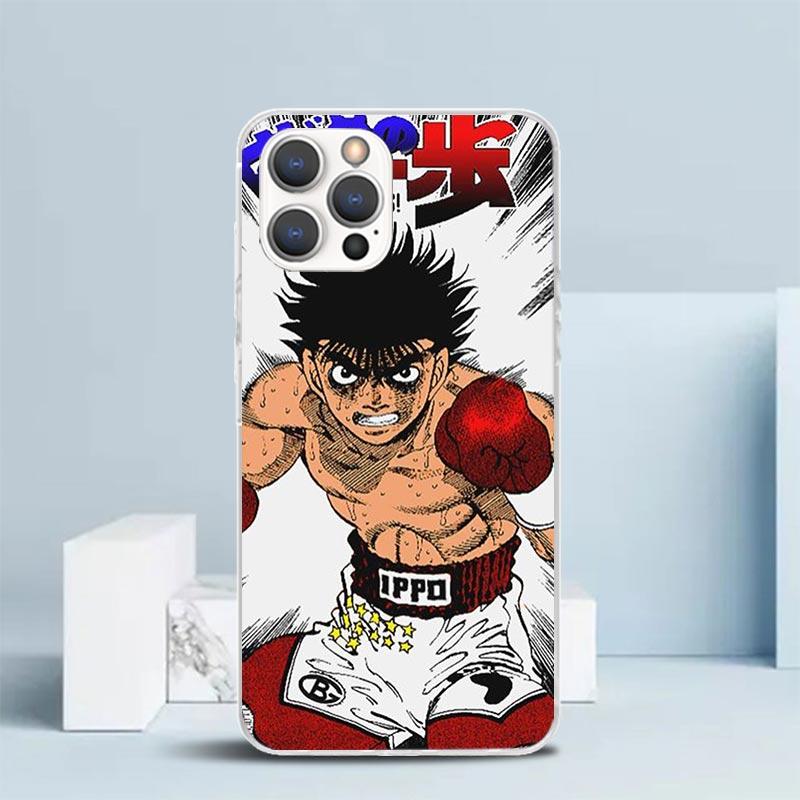 Hajime No Ippo Comics Soft Cover for iPhone 16 17 Air 15 14 Pro Max 16E Phone Case 13 Mini 12 11 7 SE 8 Print Pattern Fit Cases
