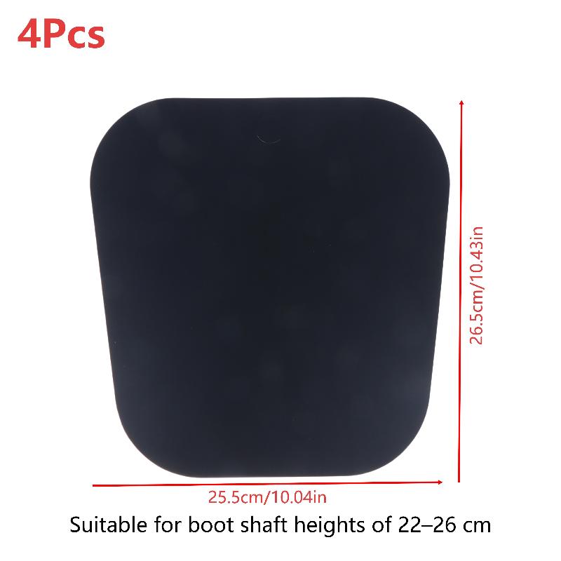 2 Pair Boot Shaper Inserts Tall Boot Support Sheet Reusable Anti Crease Anti Wrinkle Boot Keeper For Home Closet Shoe Storage