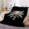 1pc Wolf Head Blanket Lightweight Flannel Blanket Throw Blanket For Sofa, Bed, Travel, Camping, Livingroom, Couch, Chair, And Bed yy2509026177