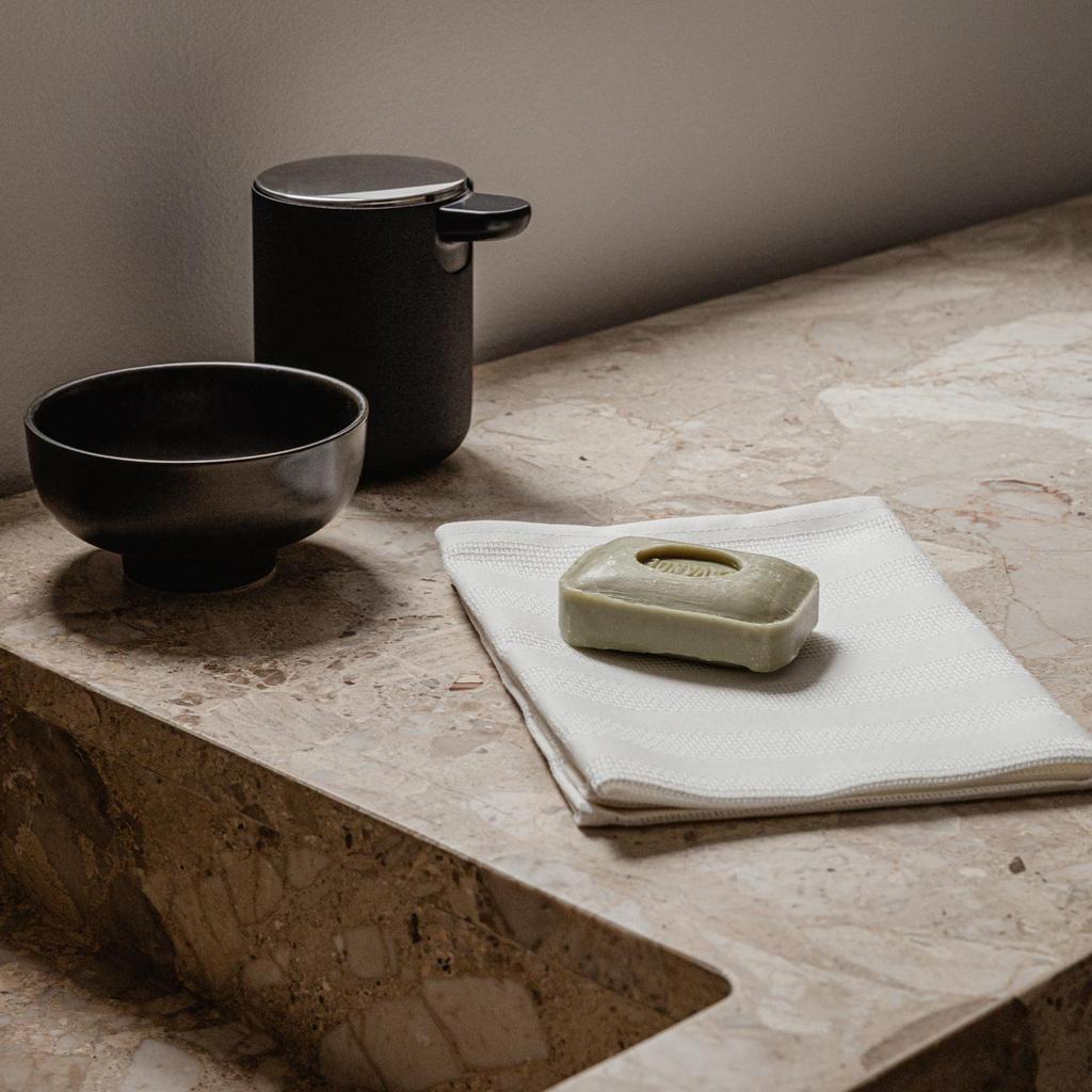 AUDO Copenhagen Grafim Tea Towel Ecru Set of 2 2822619