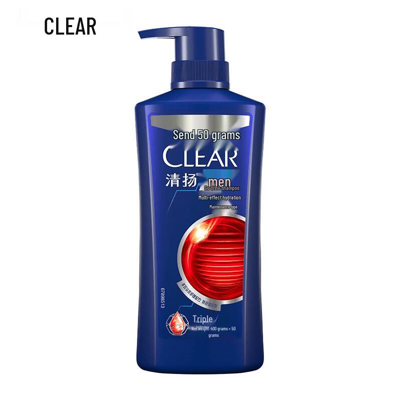 

Clear Men Anti-Dandruff Multi-Effect Moisturizing Shampoo