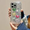 Federgarn Farbe Schleife 3D Perle Handyhülle Für iPhone15 14 13 12 11 Pro Max Niedliche Schleife Mädchen Handyhülle