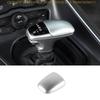 For Dodge Challenger 2015-2023 Matte Silver Center Console Gear Shift Knob Trim