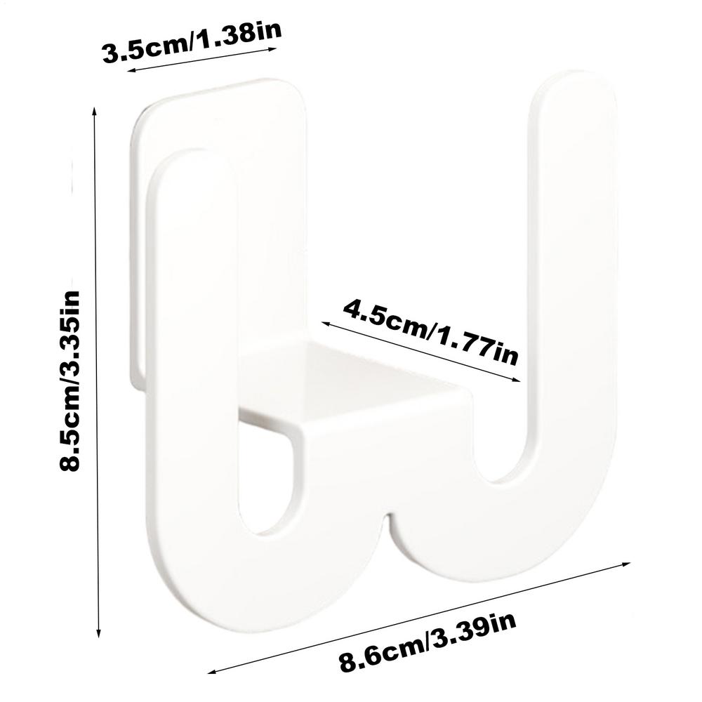 Настенная полка для обуви Органайзер для хранения тапочек Вешалка Простой дизайн Настенная вешалка для тапочек Настенная полка для тапочек