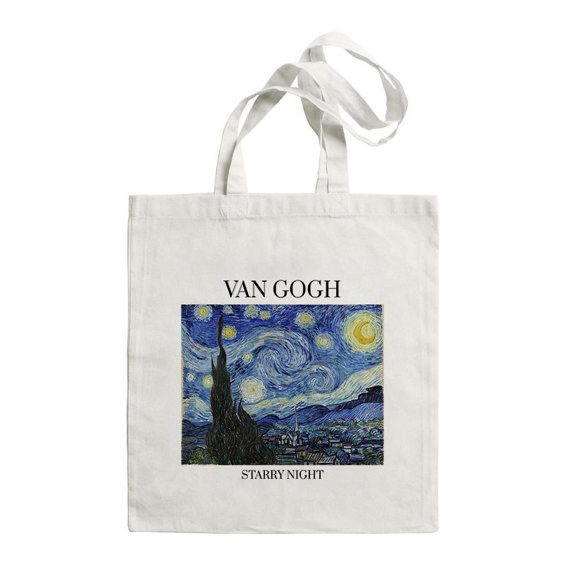 Van Gogh Canvas Tote: Large Capacity Summer 2023 Shoulder Bag for Women