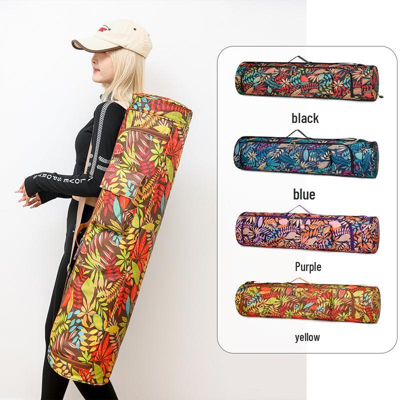 Large Waterproof Yoga Mat Bag with Dry/Wet Separation, Outdoor Travel Single Shoulder Sports Bag, Lightweight Design