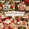 Crochet DIY Crochet Christmas Ornament Kit Handmade Christmas Hanging Decor  Holiday