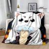 GINTAMA Cartoon Printed blankets Picnic blanket Warm Flannel blankets Home bed linings blankets for beds Birthday Gift