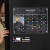 TYU370 July Magnetic Refrigerator Planning Board - Clear Acrylic Magnetic Memo Board