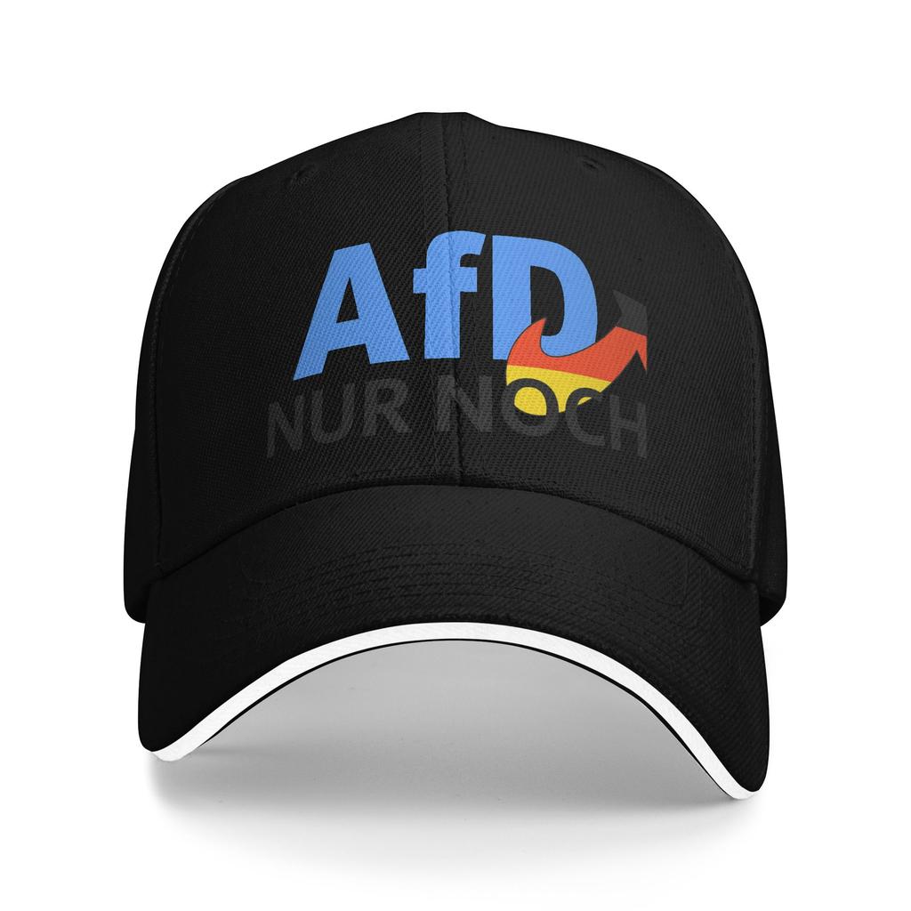 Aufkleber AfD Logo Baseball Cap Outdoor Sports Sun Visor Trucker Hat FeUnisex Unisex Fashion Print Snapback Cap