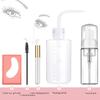 Eyelash Extension Cleaning Kit Lash Shampoo Brush Soap Foam Washing Bottle Mascara Wands Eyelash Gel Pads for Salon Supplies
