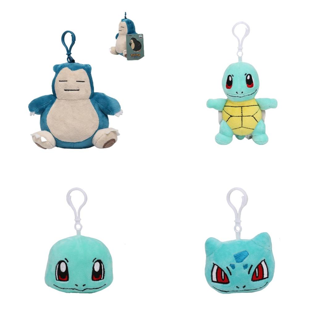 Söt Pokémon Pikachu Charmander Plyschleksaksväska Pendant nyckelring