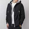 Adidas Originals Trefoil Windbreaker Hooded Jacket Men Outerwear Black BR4146