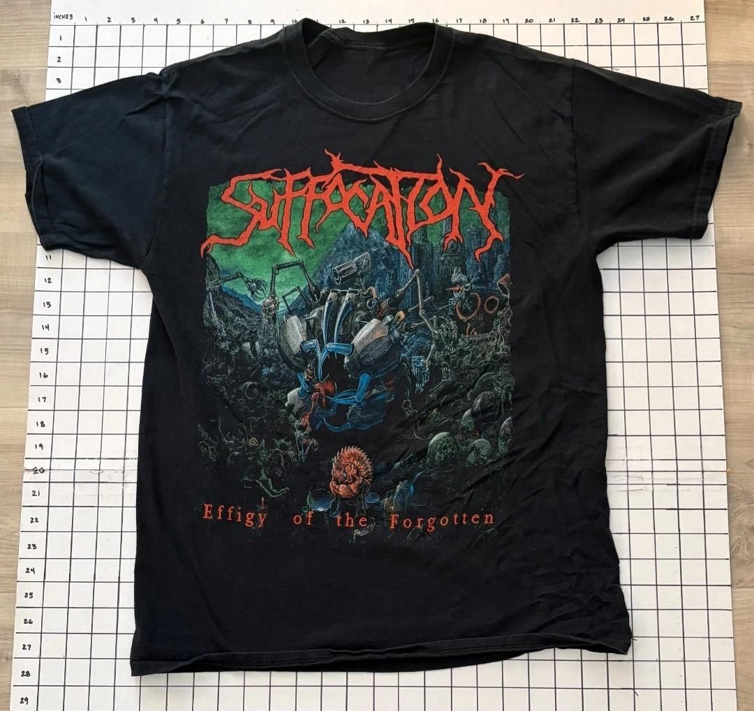 Rare Suffocation Effigy of the Forgotten Gift For Fans Unisex S-5XL Shirt HK123 S