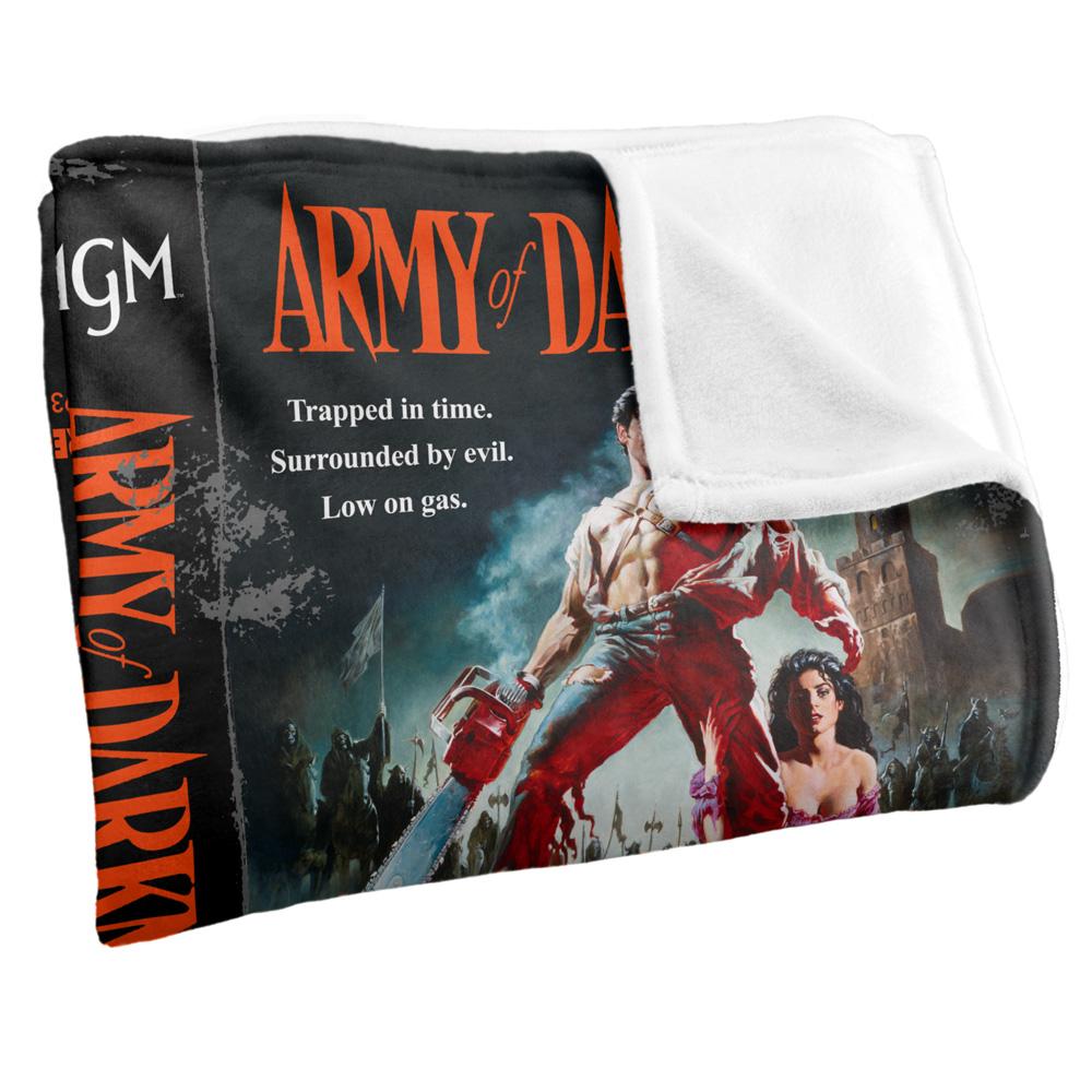 Army Of Darkness VHS Blanket
