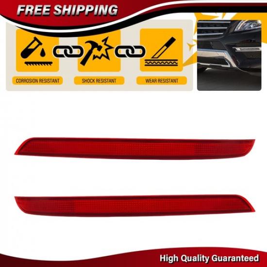 Rear Bumper Reflector For Mercedes Benz ML350 2012-2015 1668200074 1668200174