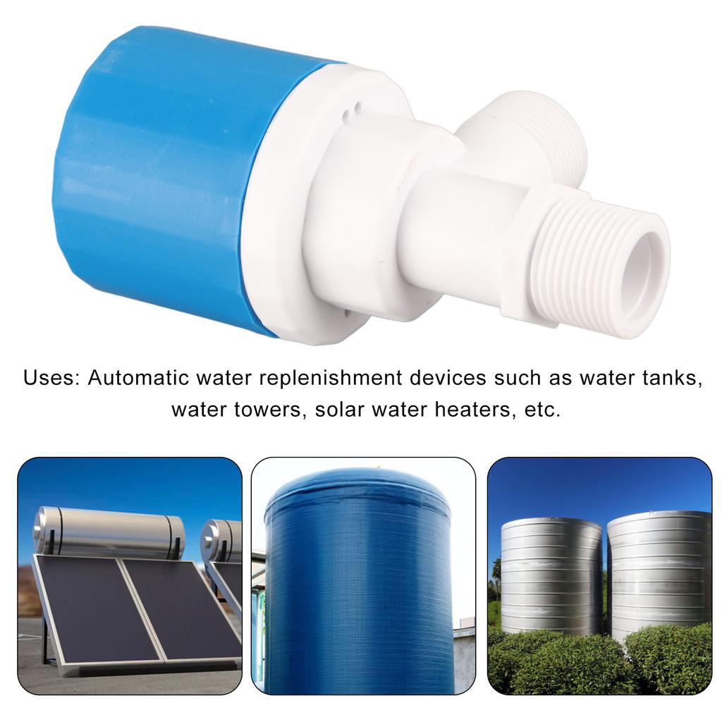 Automatic Valve Inside Type Nylon Safe Water Control Valve for Solar Water Heaters