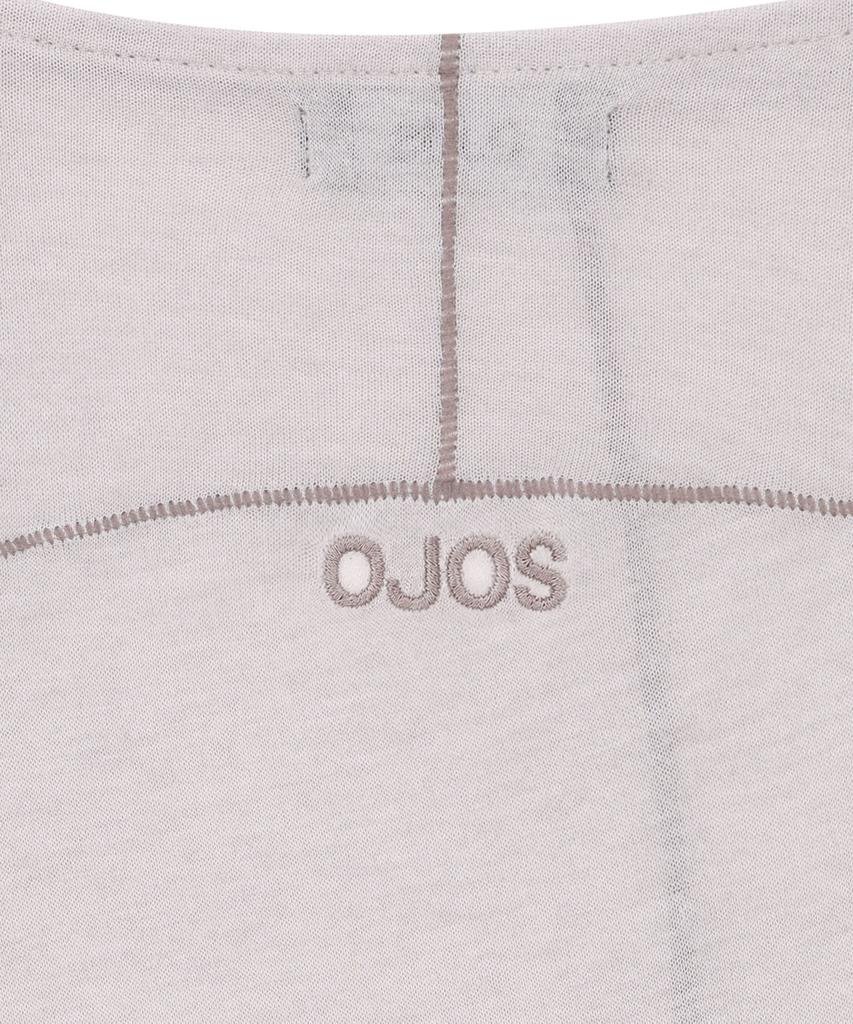 OJOS Strap Flatseam Long Sleeve Top / Gray