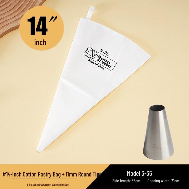 Thickened Cotton Reusable Piping Bag