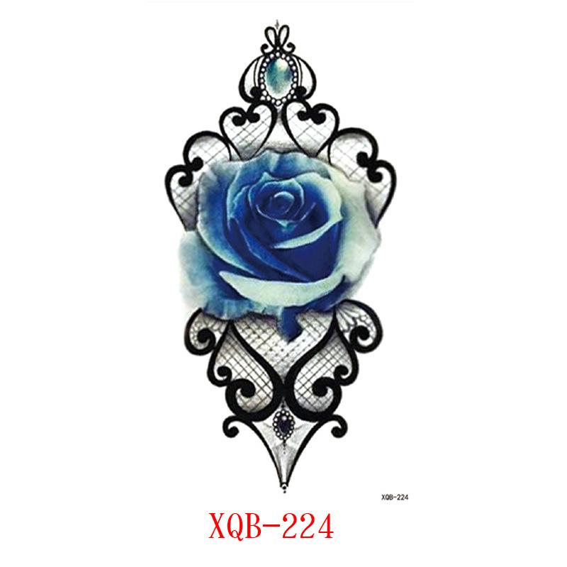 Small Full Arm Tattoo Stickers, Flower Letters, Animal Tattoo Stickers Stickers Tattoo