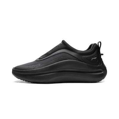 Li Ning Cloud Wave Lycra Cushioning Slip Resistant Abrasion Resistant Lightweight Rebound Low Top Casual Shoes Men's AGLV187-1