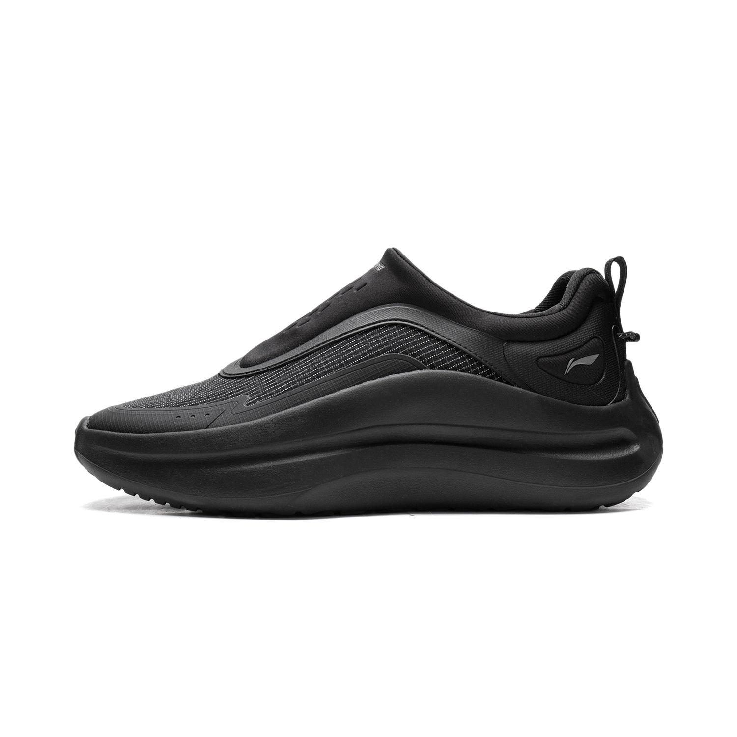 

Li Ning Cloud Wave Lycra Cushioning Slip Resistant Abrasion Resistant Lightweight Rebound Low top Casual Shoes Men s AGLV187-1 43.5
