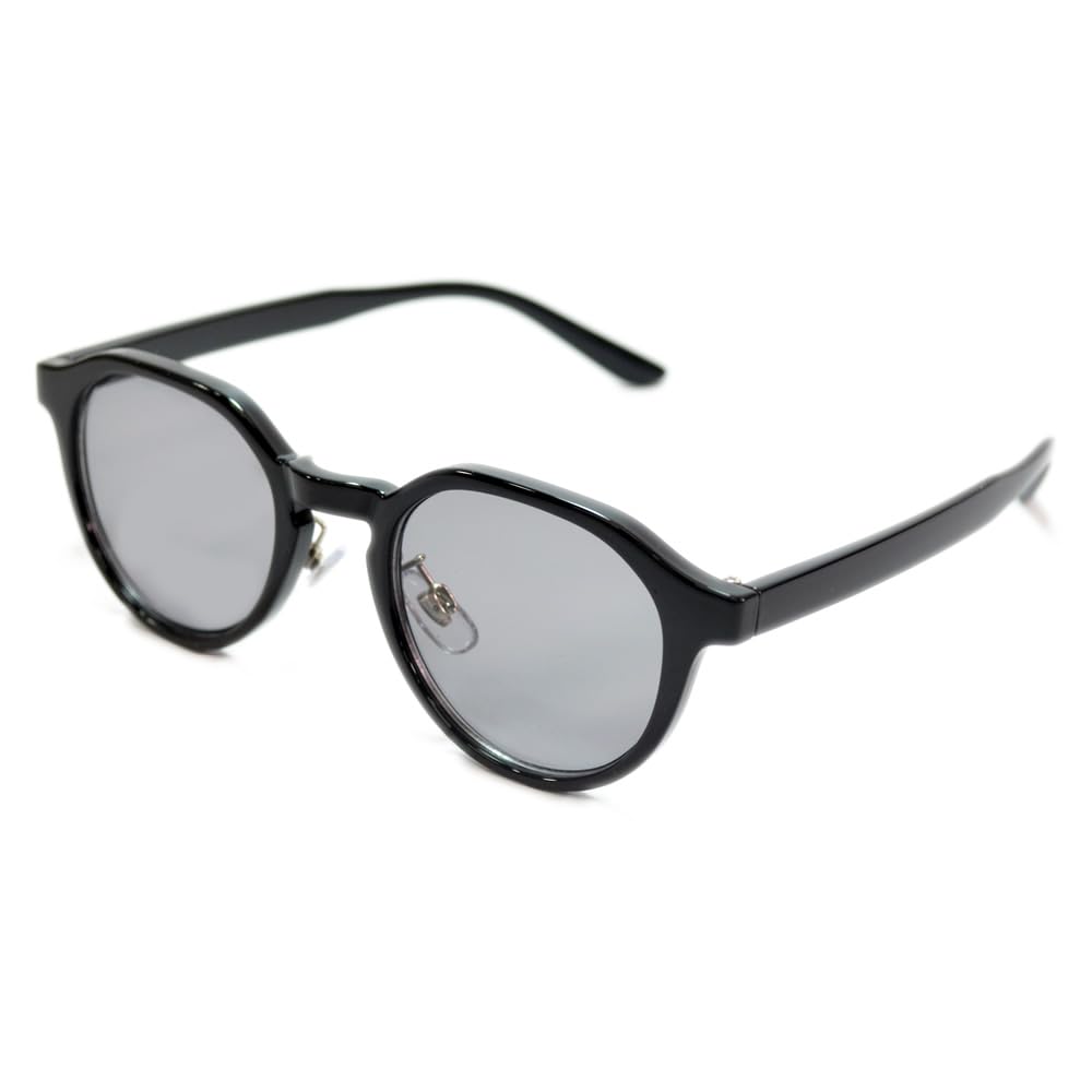 Merry Pleasure fashion crown polygonal round light color light colored and [MERRY PLEASURE] sunglasses, glasses, panto, frame, Boston, round, glasses,