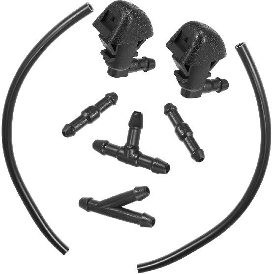 NO. 76810-SZA-A01ZA Windshield Washer Nozzles Kit for Honda Pilot 2009-2012 2014 2015 / Front Windshield Spray Nozzles Wiper Spray Washer Jet Fluid