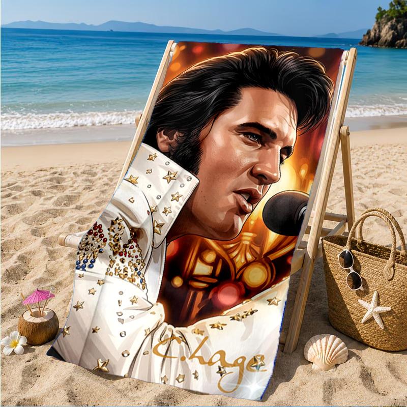 Rock Star Performance Beach Towel, Microfiber Beach Towel, Perfect For Pool, Beach, Travel, Home Decor Beach Party Fan Gifts