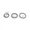 2.5mm Thick Clip-On Earrings for Men and Women - No Piercing Needed, Coil Ear Studs and Round Ear Buckles, Fake Hoops Jewelry