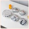 30/50Pcs Aluminum Foil Food Insulation Cover Kitchen Fresh Keeping Dustproof Dish Cover For Bbq Camping Picnic