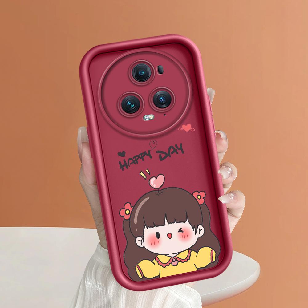 

Мягкий силиконовый квадратный чехол с рисунком лестницы для телефона, полное покрытие, противоударный защитный резиновый чехол для камеры для Huawei Honor Huawei Mate 40 Pro темно-красного