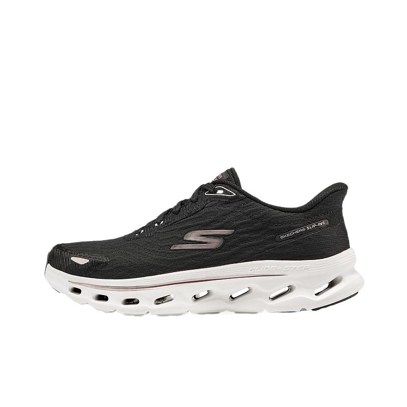 Skechers Go Walk Fashion Comfortable Versatile Casual Shoes Women sneaker Black 125122-BKRG 36