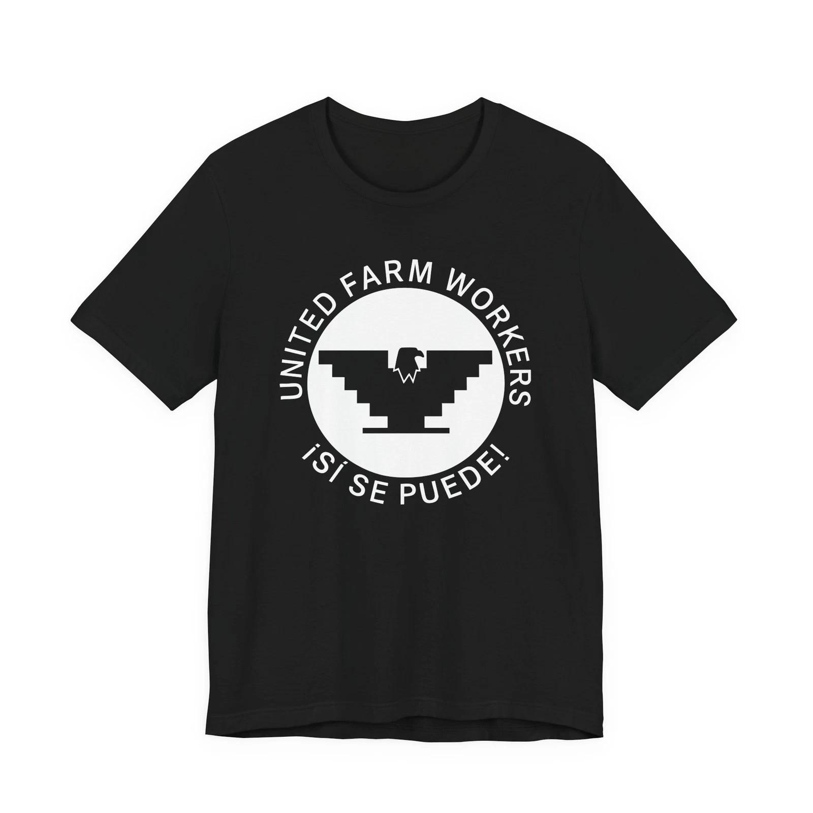 Men s and Women s T-shirts United Farm Workers Style Vintage Logo Graphic XXXL