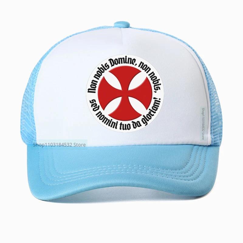 

Knights Templar Iron Cross print Baseball cap Shield Knight Templar Crusade Cross hat Masonic Malta Knights Templar hats Adjustable