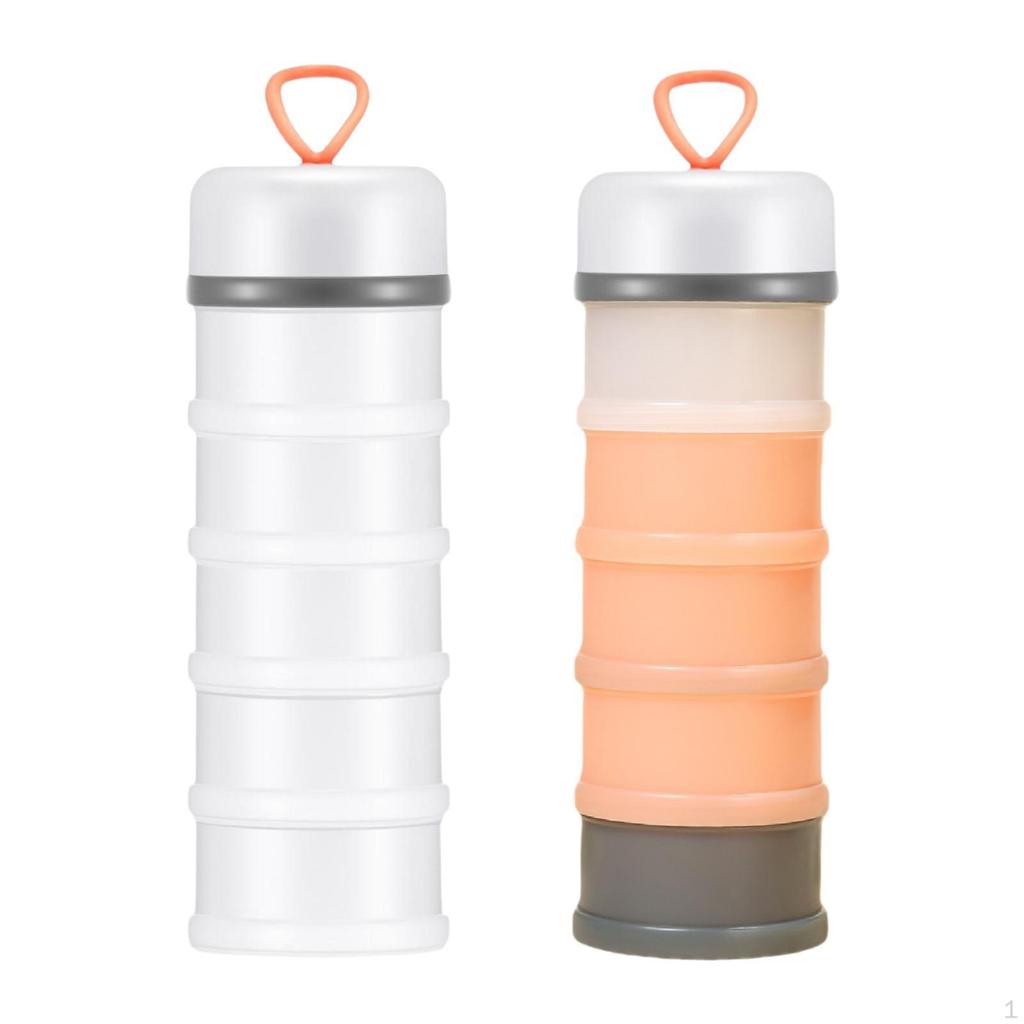 2 Pack Protein Powder Container Dispenser, Multipurpose, Portable Practical Formula