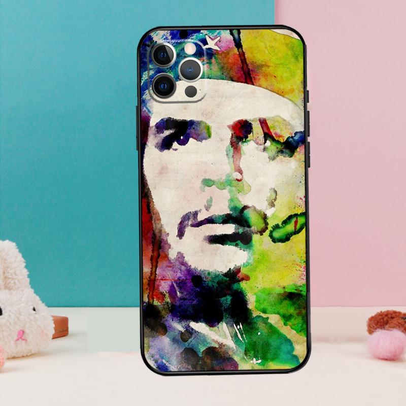 Che Guevara Cigarett Phone Case For iPhone 17 Air 16 15 13 12 11 14 Pro Max 12 13 Mini 15 16 Plus 16e Cover Coque