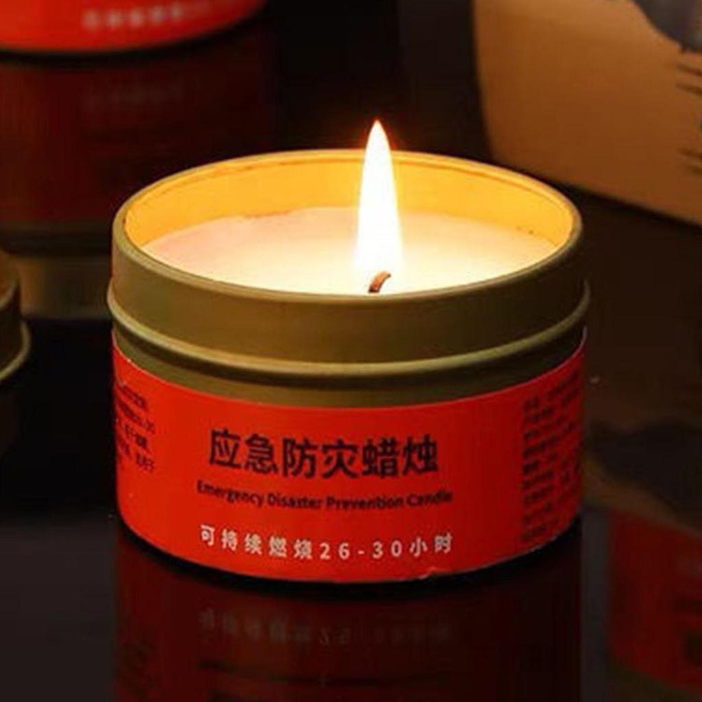 Long Burning Candles Windproof Candles Emergency Candles 30 Hour Light Long Lasting Survival Candle For Home Camping outdoor